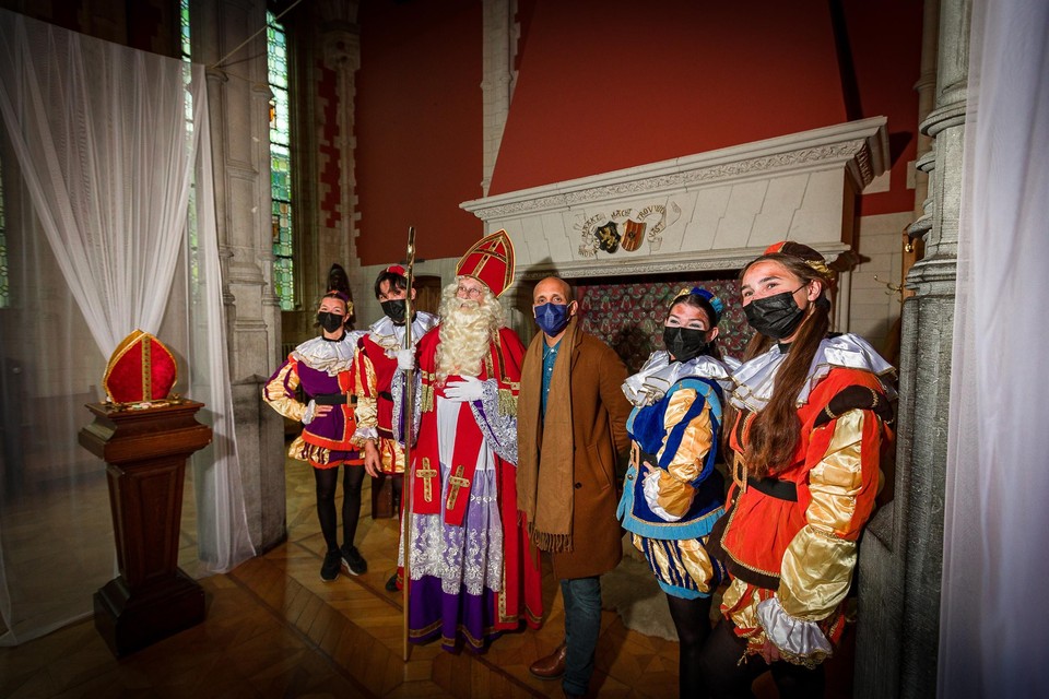 Sinterklaas en zijn Pieten ontvangen dit jaar opnieuw bezoek op het stadhuis