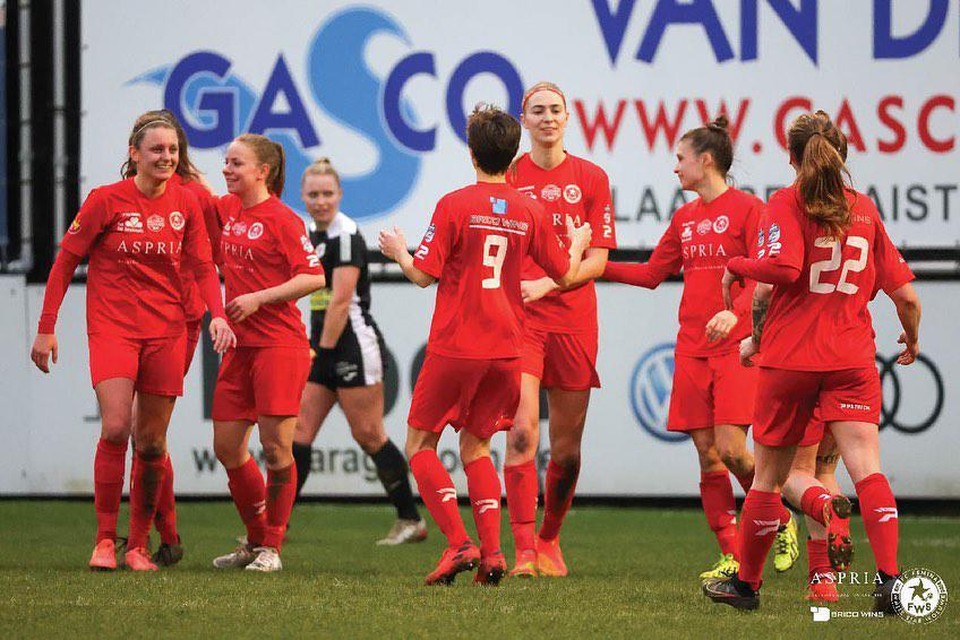 De vrouwen van Woluwe (archieffoto) mochten verrassend een feestje bouwen na de wedstrijd tegen Anderlecht.
