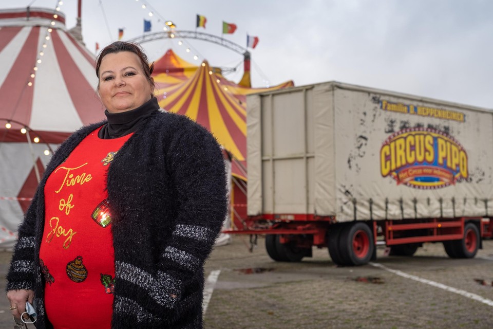 Maria Heppenheimer staat met Circus Pipo momenteel in Gent. 
