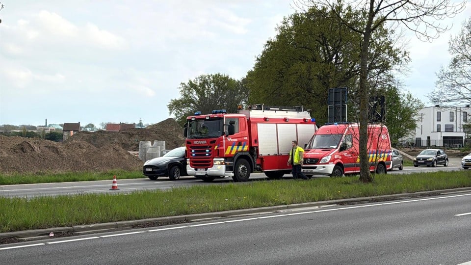 Accident Houtlaan.