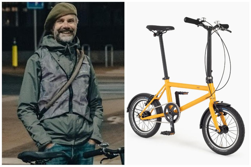 Frédéric Mertens heeft met de Compacto een nieuwe fiets op de markt gebracht.