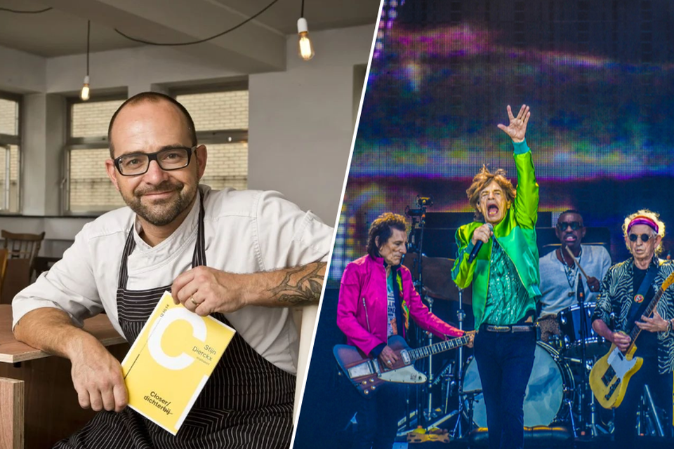 Harry Belmans bij de opening van zijn pop up-restaurant in Antwerpen in 2015. Ondertussen is hij de chef-kok van Zjalto in Geel, maandag mocht hij als vanouds nog eens voor grote sterren als The Rolling Stones koken. 