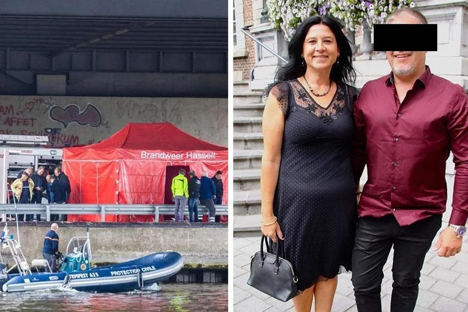 In the night of September 28, 2018, Gino S. will enter the Albert Canal in Hasselt with his car. The experienced diver manages to save himself, his brand new wife Félice Valvekens (49) is killed.