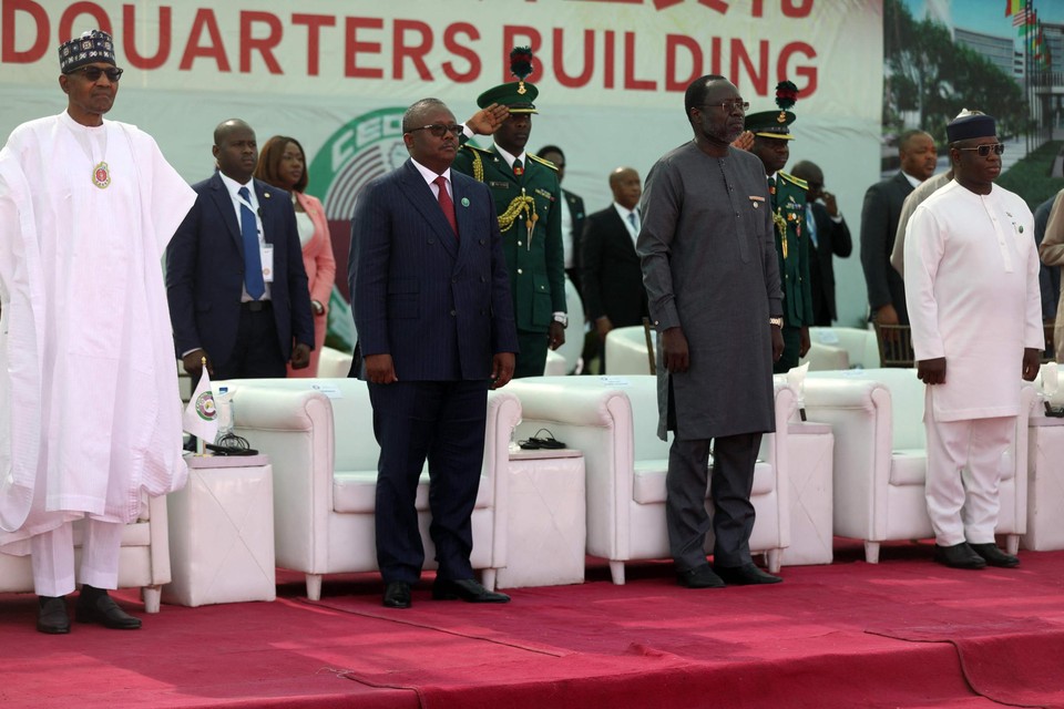 Op de Ecowas-top kwamen de leiders van enkele West-Afrikaanse landen samen in Abuja. 