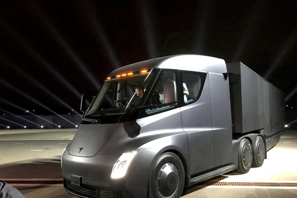 De Semi, de elektrische vrachtwagen van Tesla