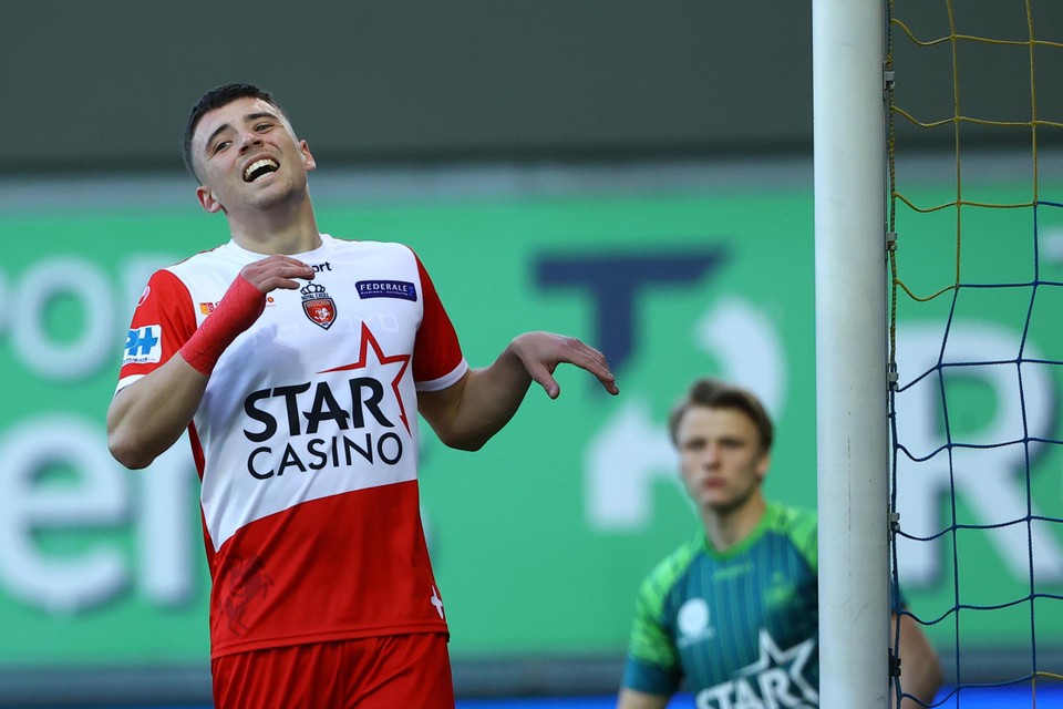 Mathéo Vroman, hier nog in het shirt van RE Moeskroen, is de vijfde wintertransfer van Mandel United.
