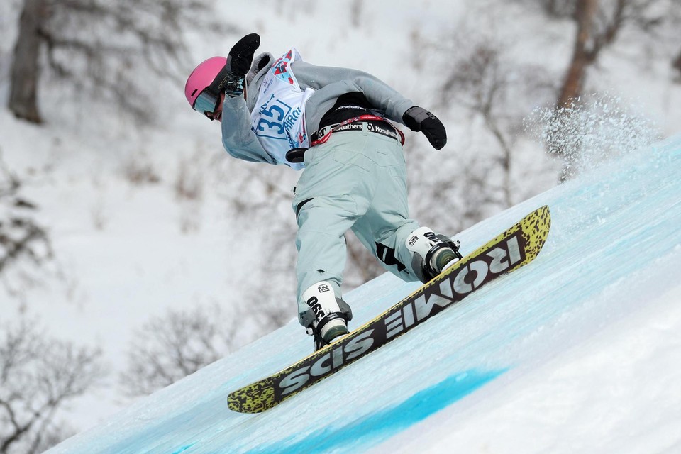 streep Kinderen Bully Vier Belgen geraken niet voorbij kwalificaties in Big Air op WK snowboard |  Het Nieuwsblad Mobile