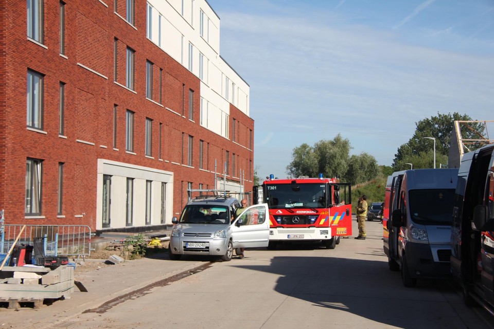 De tweede brand was vlug onder controle.