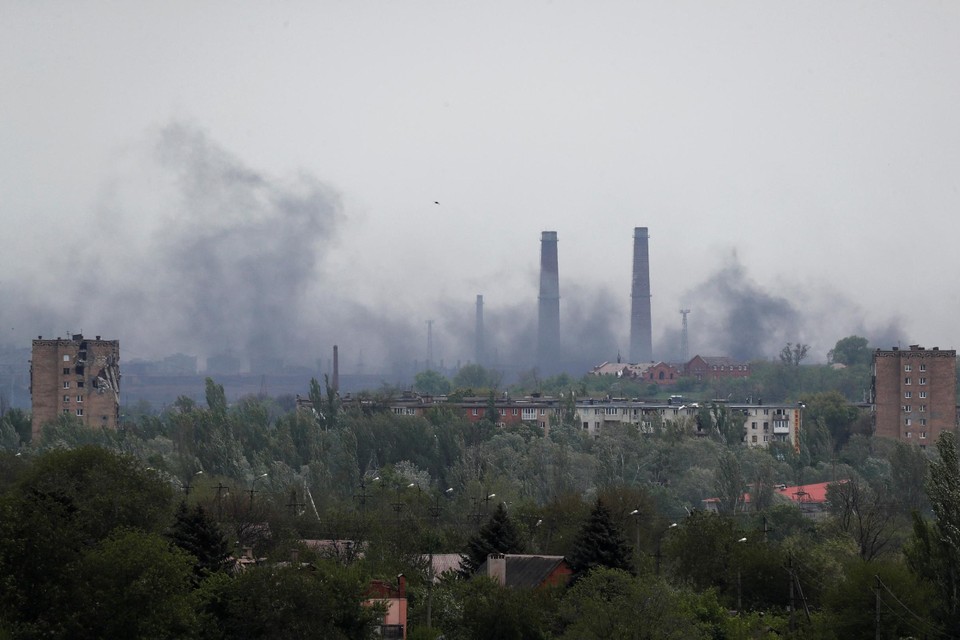 De Zuid-Oekraïense havenstad Marioepol werd bijna compleet verwoest door de oorlog. 