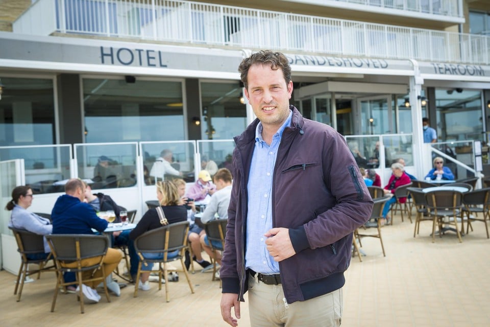 Peter Claerhout (43), zaakvoerder van het Nieuwpoortse hotel Sandeshoved