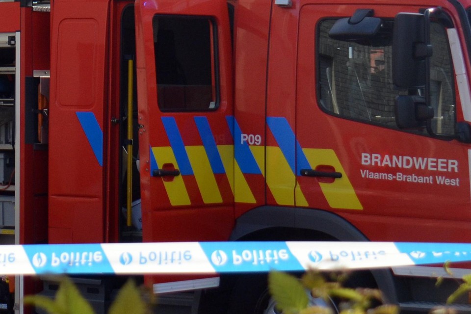 Archief: brandweer Vlaams-Brabant West kwam ter plaatse om het vuur te blussen.