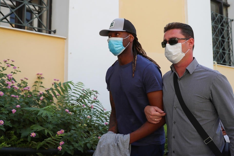 Ruben Semedo (links) naast zijn advocaat.