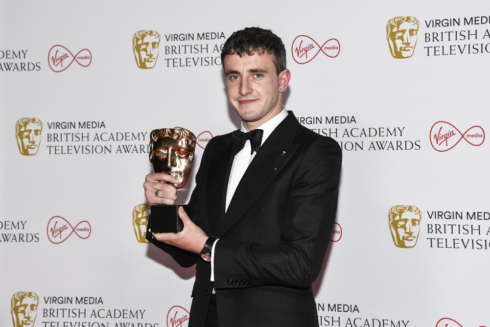 Paul Mescal kreeg de prijs voor beste acteur. 