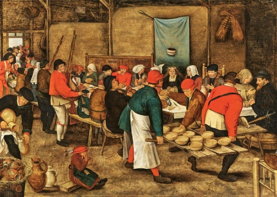 'Boerenbruiloft' by Pieter Brueghel de Jonge, estimated between 1.5 and 2.5 million euros, was not sold.