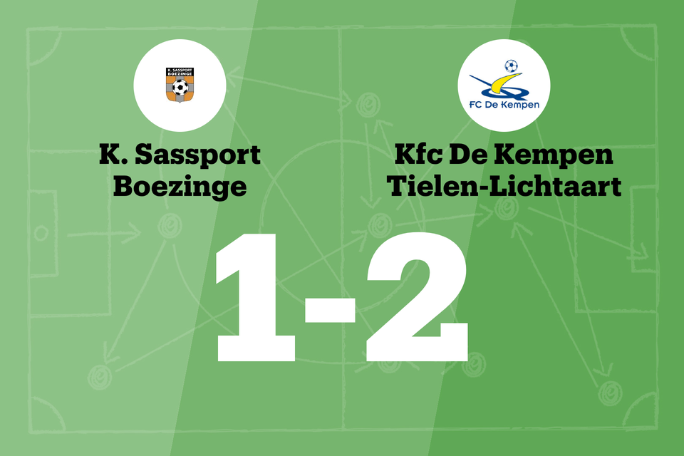 Sassport Boezinge - FC De Kempen