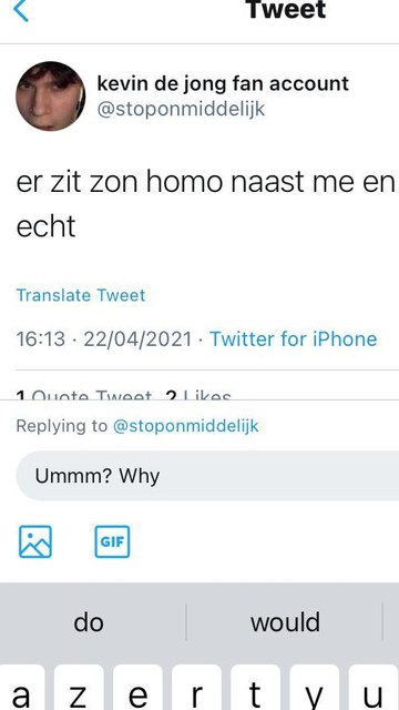 Homo’s zijn vaak het onderwerp van haatberichten op Twitter en co. 