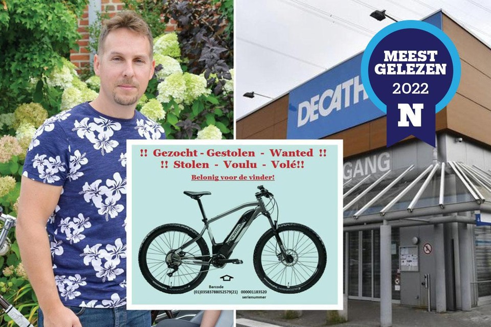 Daarbij romantisch bewijs Erwin koopt mountainbike bij Decathlon en die wordt ín de winkel gestolen:  “Al betaald, dus mijn verantwoordelijkheid, klinkt het” | Het Nieuwsblad  Mobile