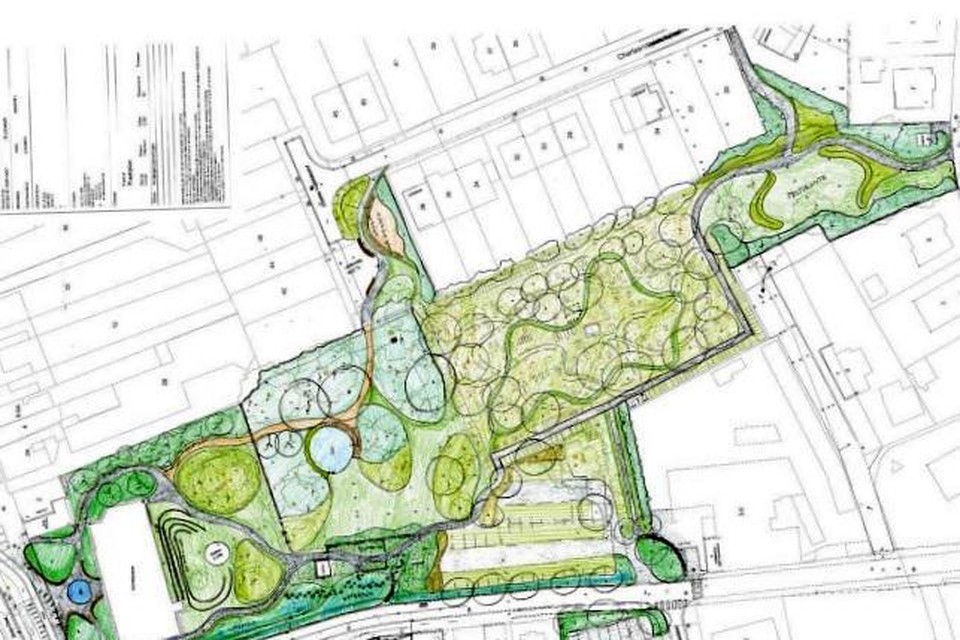 First color master plan diagram