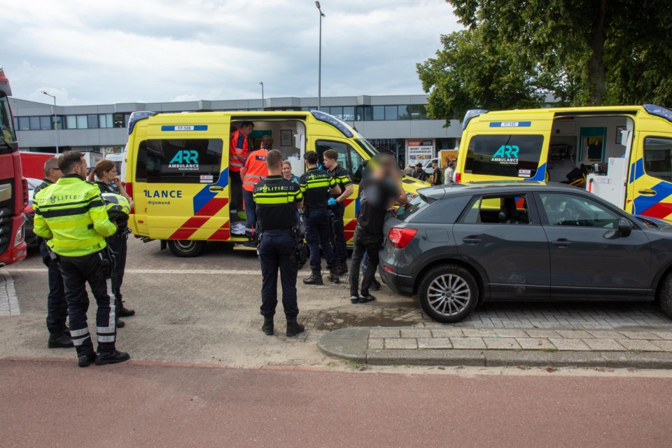 De auto waarin de baby werd gevonden, heeft een Belgisch kenteken