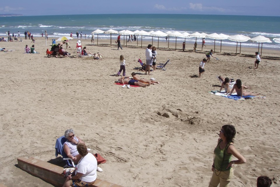 Archiefbeeld: het strand van Guardamar de Segura.