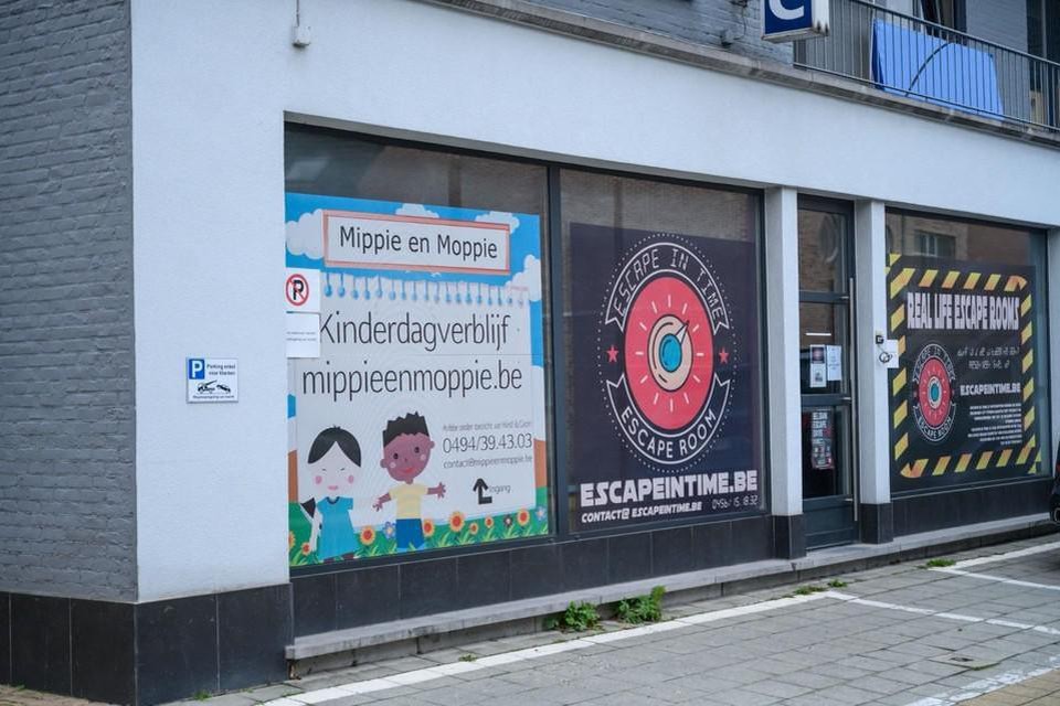 Het kinderdagverblijf Mippie en Moppie.