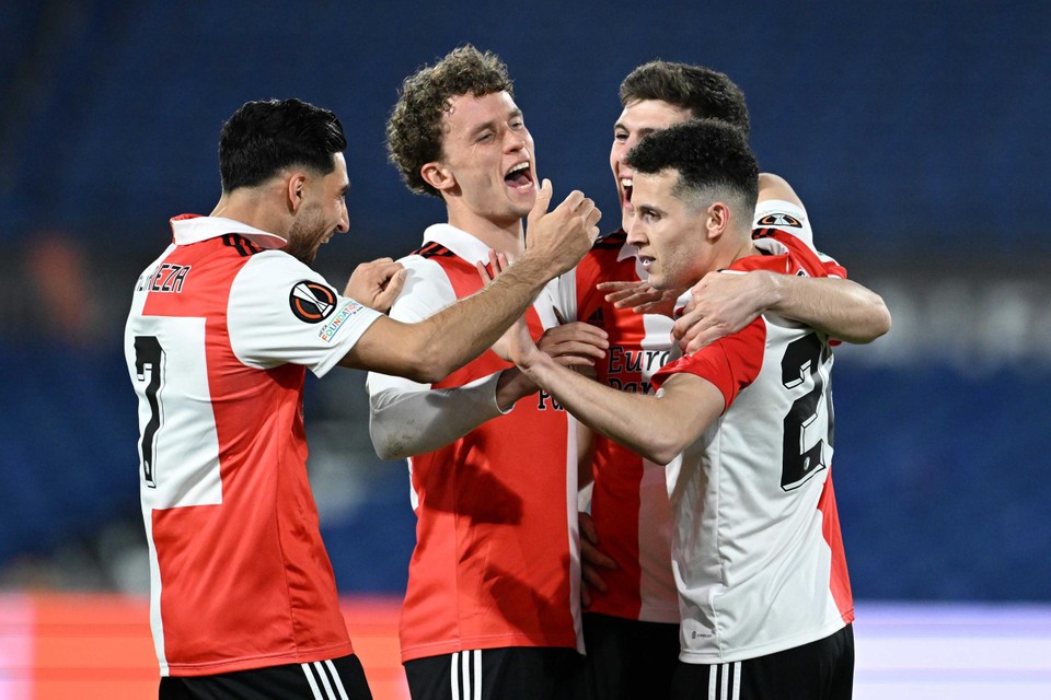 Donderdag maakte Feyenoord in de Europa League nog komaf met Shakthar Donetsk na een 7-1 pandoering.