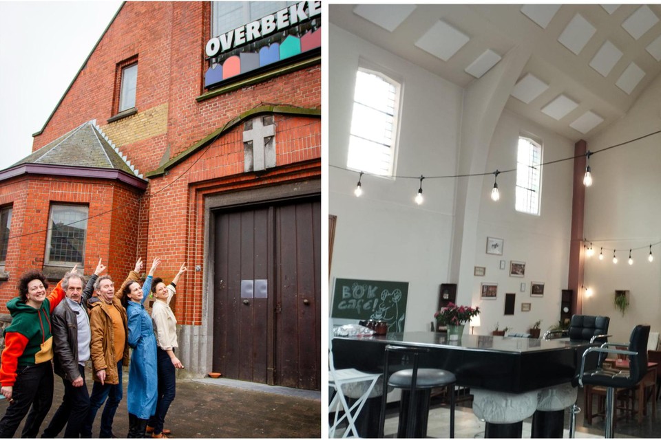 Vroeger een kerk in een Wetterse wijk, nu wordt het café ‘De Zondebok’.