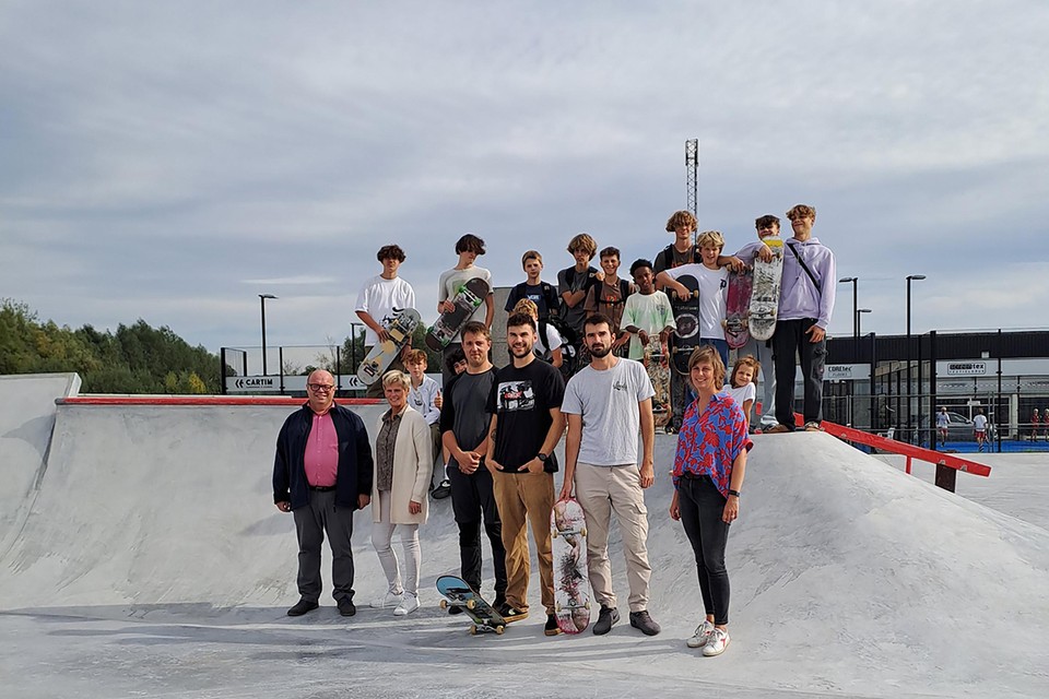 Het skatepark opent op 29 oktober