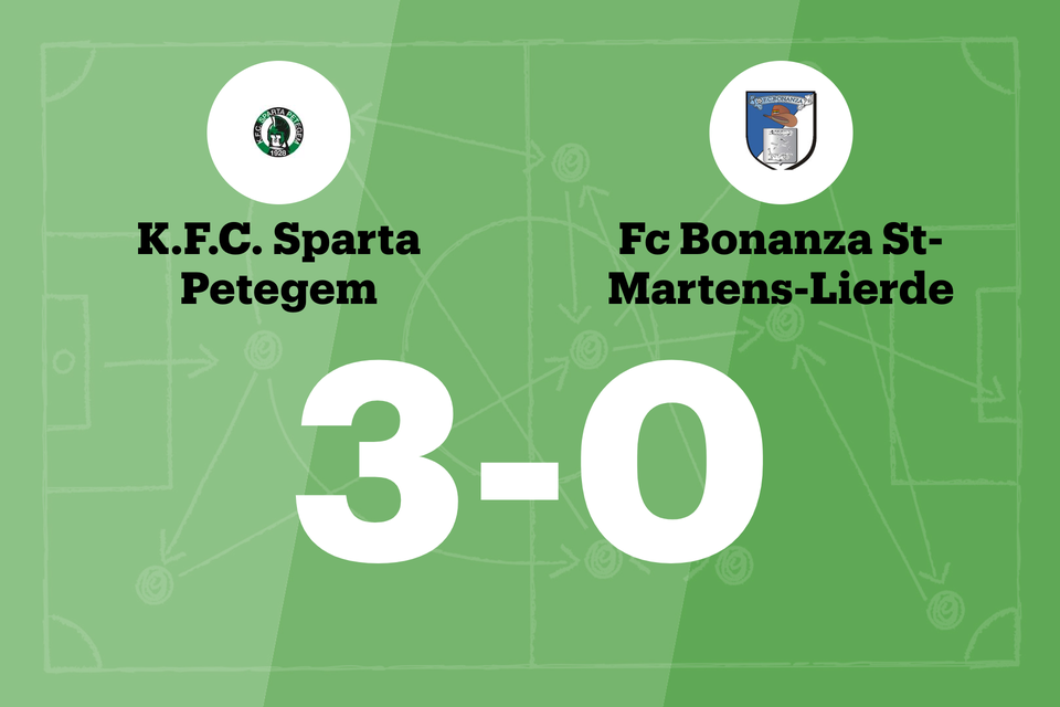 Sparta Petegem B - FC Bonanza
