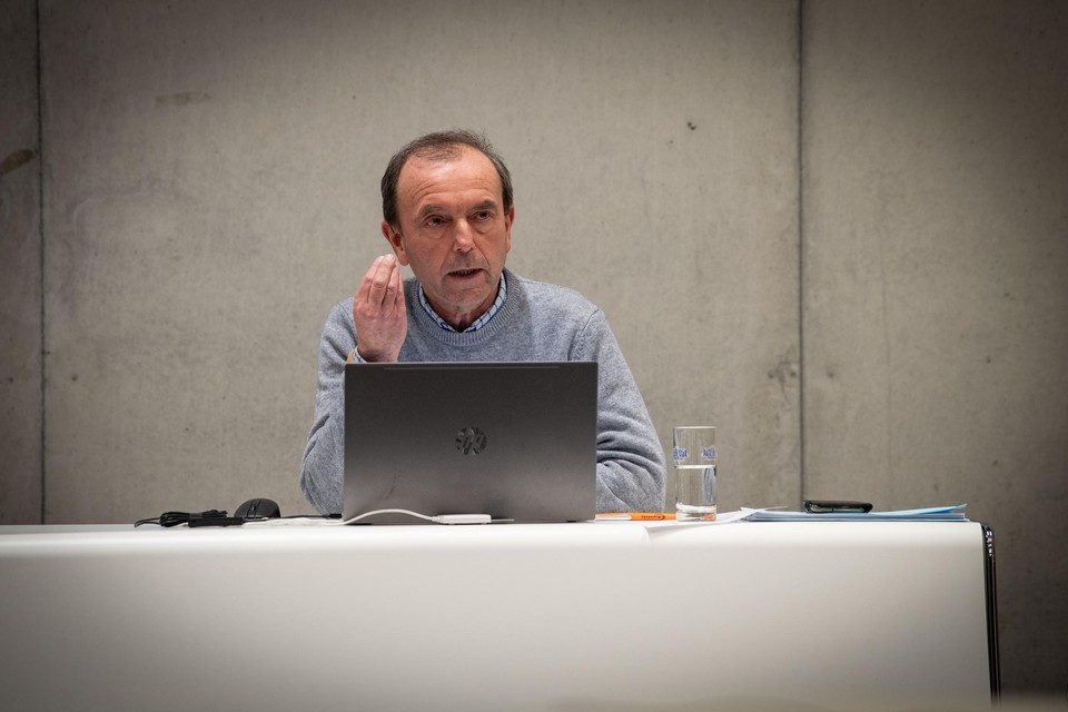 Burgemeester Jan Stevens.
