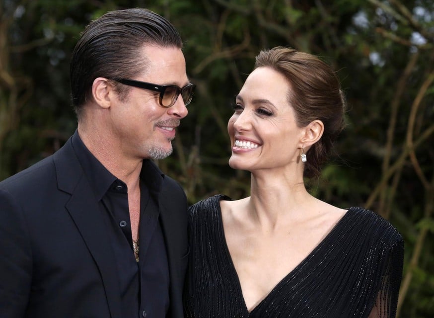Brad Pitt en Angelina Jolie in betere tijden