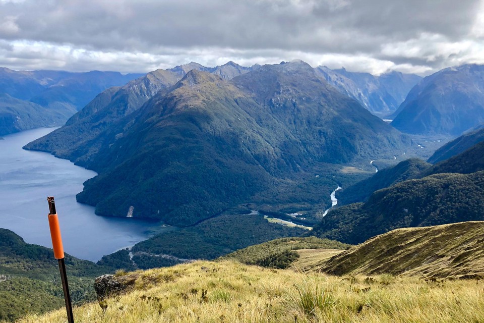 Dore Pass in Fiordland National Park.