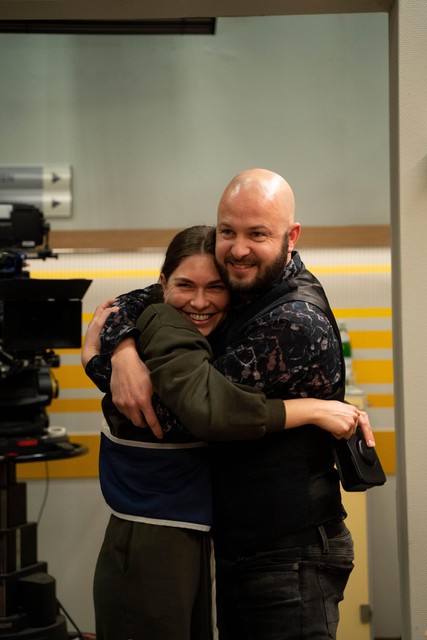 Stan Van Samang nam afscheid van Lauren Müller, die zijn tv-vrouw Thilly speelde.