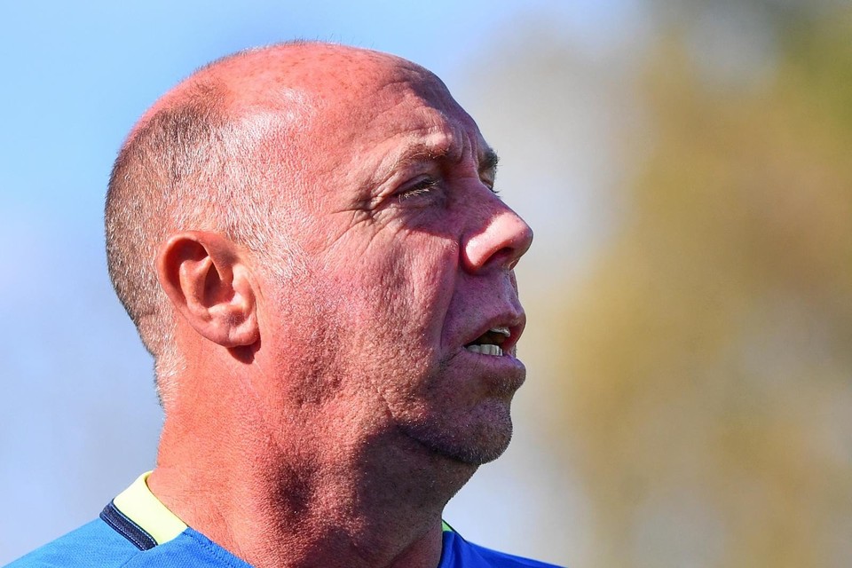 Frank De Clerck van VK Knesselare hoopt de komende twee weken op winst om naar de eindrondes te gaan. 