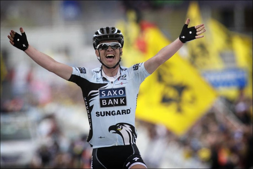 Nick Nuyens won in 2011 de Ronde van Vlaanderen