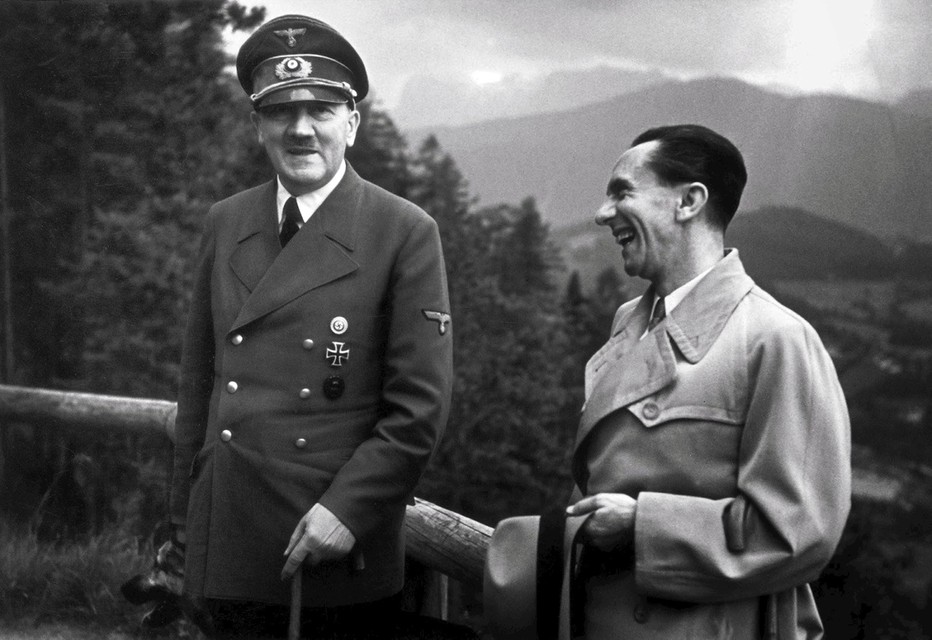 Adolf Hitler en Joseph Goebbels