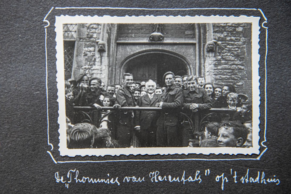 Britten op het Stadhuis van Herentals.