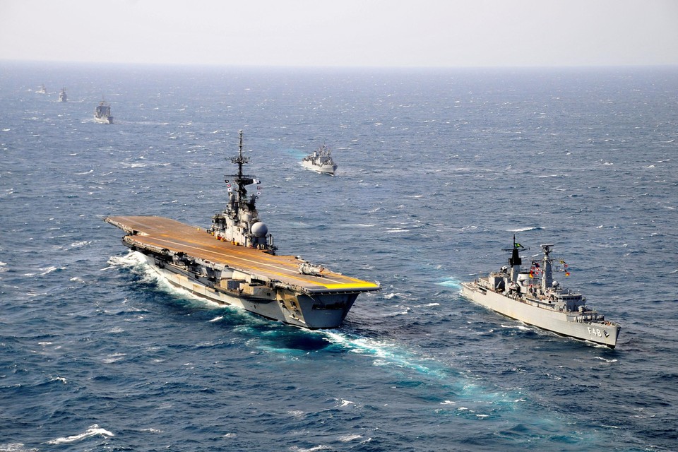 Het vliegdekschip in 2011