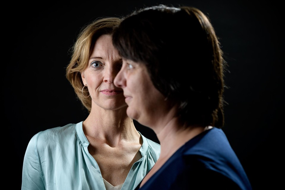 Ellen (rechts) kreeg in mei 2019 de diagnose van borstkanker, net als Liesbeth.
