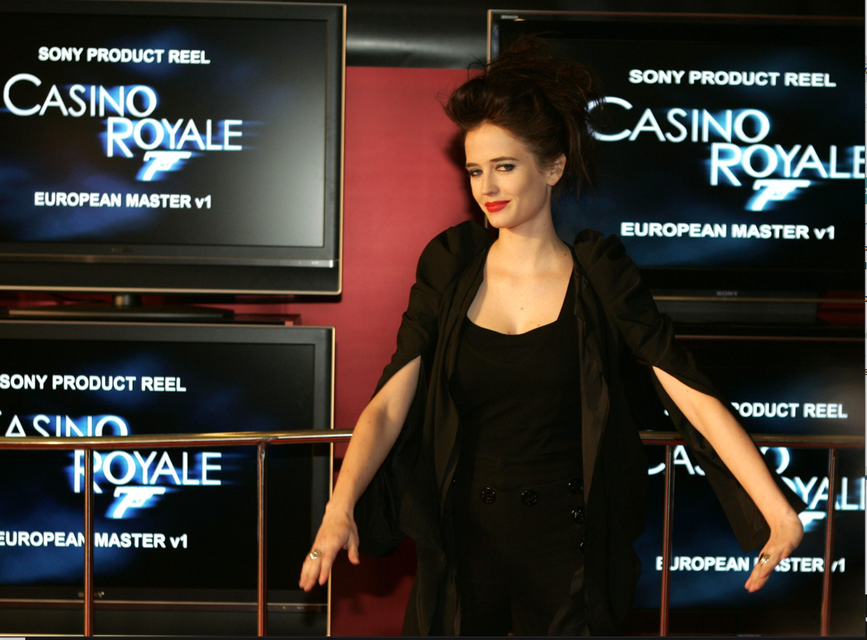 Eva Green op de première van Casino Royale.