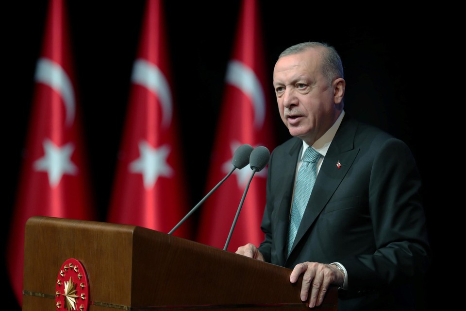 Turks president Erdogan.