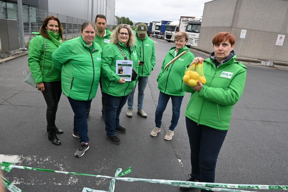 In Gullegem, among others, action was taken on Thursday.