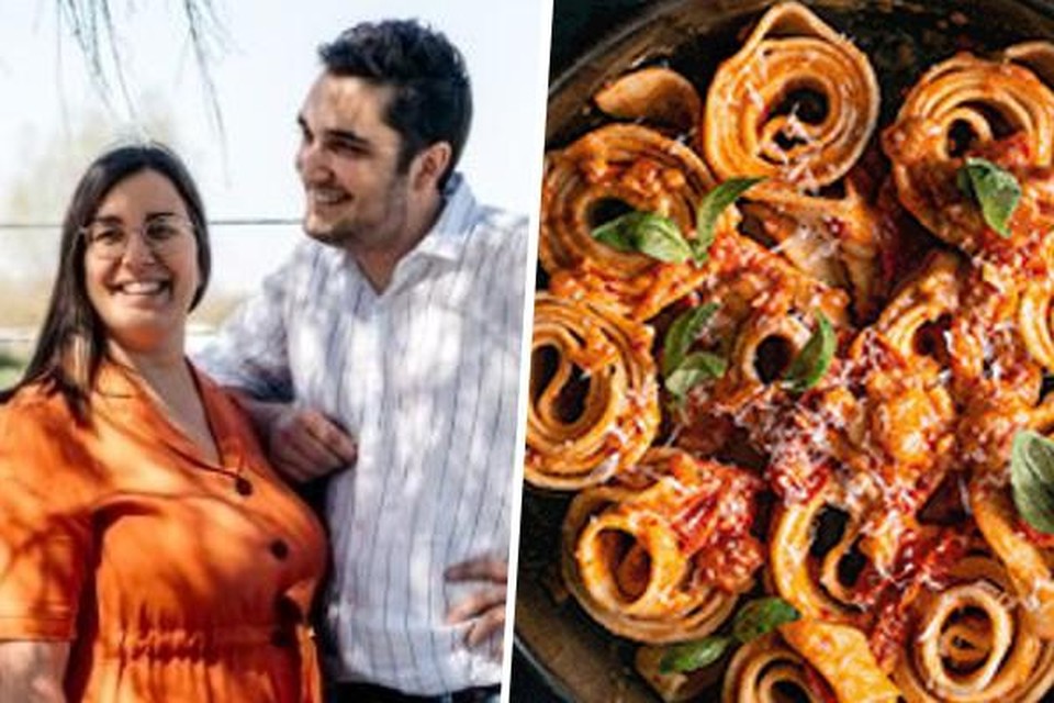 Elisa Palella en Davy De Groote maken elke donderdag pastagerechten in restaurant Firenze om af te halen