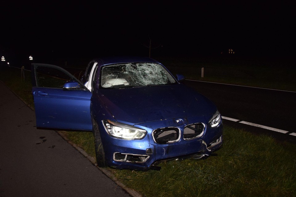 Ook een BMW liep fikse schade op bij het ongeval.