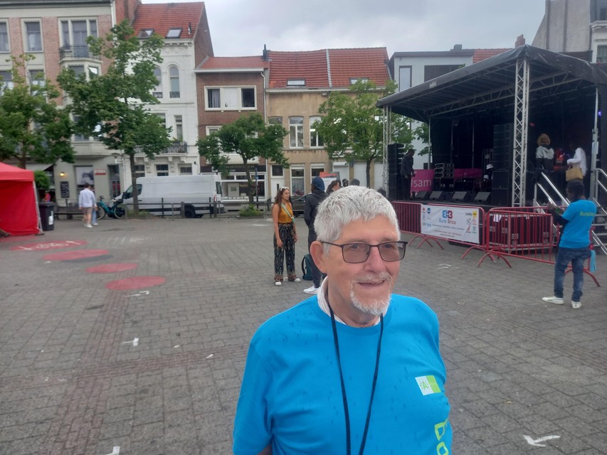 Vrijwilliger Jacques Loobuyck uit Deurne 