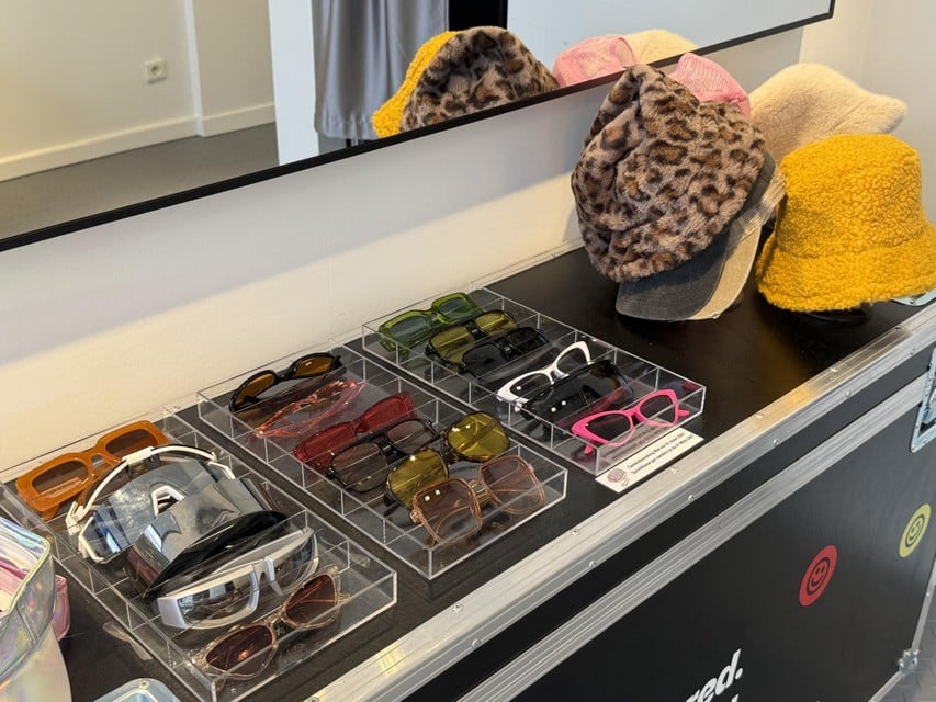 The accessories.