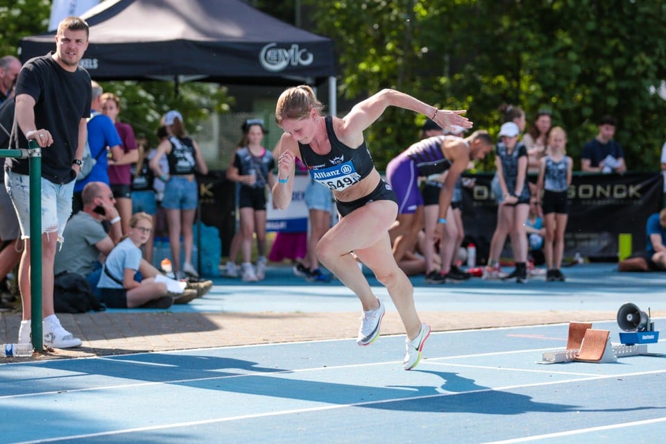 Imke Vervaet: “Ik was nog iets te traag tussen de 150 en de 200 meter.”