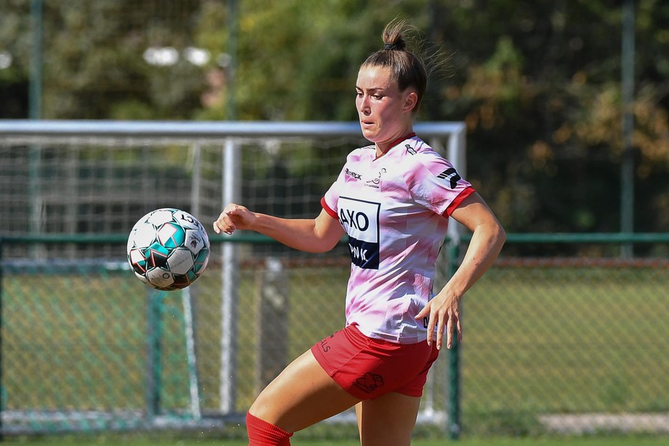 Luisa Blumenthal voelt zich goed in haar vel bij Zulte Waregem, vandaar dat de Zwitserse haar contract voor volgend seizoen al verlengde.
