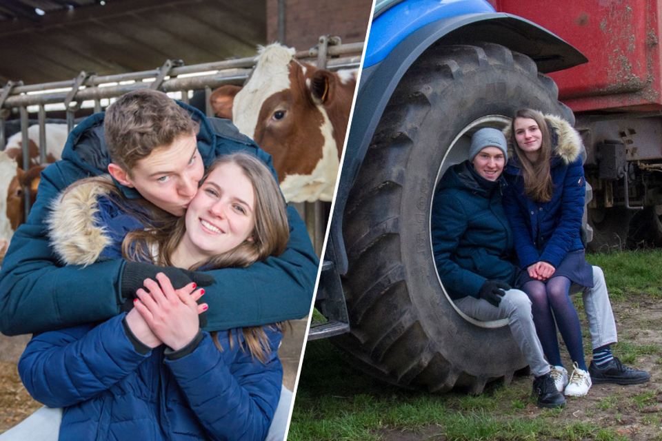 Robbe en Jente. “Hij had een muts waarop ‘farmer’ stond.”