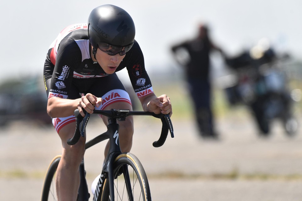 In Koksijde fietste Milan Van Den Haute de tegenstand naar huis. In Liedekerke gaat hij weer voor het podium.